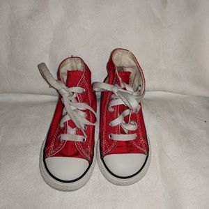 Converse Shoes - Red high top Converse Converse Shoes - Red high top Converse